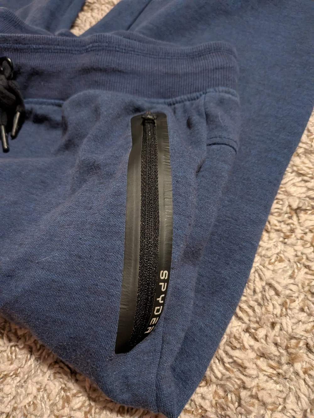 Spyder Men's Dark Navy Drawstring Joggers